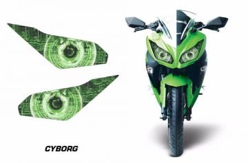 Kawasaki Ninja 300 Far Sticker Seti - Cyborg