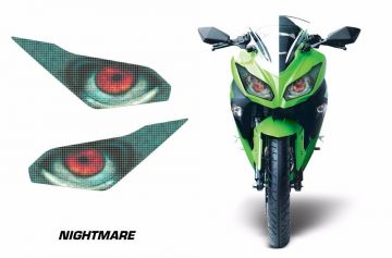 Kawasaki Ninja 300 Far Sticker Seti - Nightmare