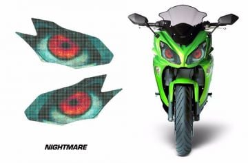 Kawasaki ER-6F Far Sticker Seti - Nightmare