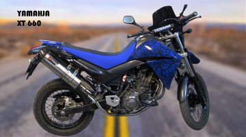 Yamaha XT660 04/11 Tiger Performans Egzoz RS-780 Karbon Kapak