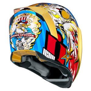 icon Airflite FREEDOM SPITTER - GOLD Kask