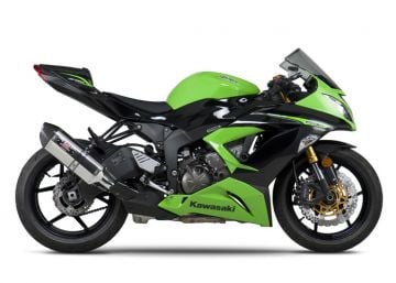 Kawasaki Zx6r 636 R-77 Paslanmaz Çelik Yoshimura Slip-On Egzoz