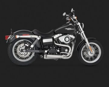 Vance & Hines 2014 Fatbob COMPETITION SERIES 2-INTO-1 Komple Egzoz 75-115-4