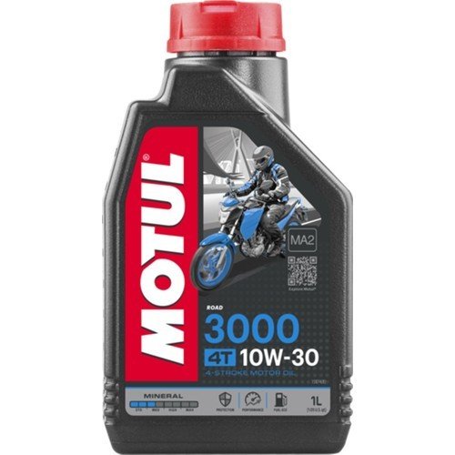 Motul 3000 10W30 4 Zamanlı Motosiklet Yağı (1L)