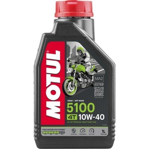 Motul 5100 10W40 4 Zamanlı Motosiklet Yağı (1L)