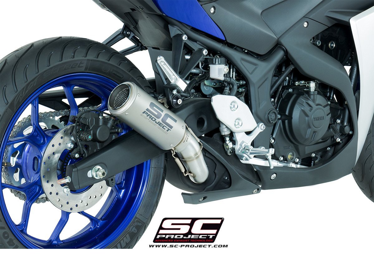 Yamaha YZF R25 SC Project CR-T Slip On Egzoz