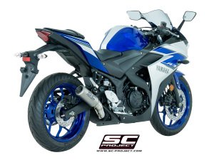 Yamaha YZF R25 SC Project CR-T Slip On Egzoz