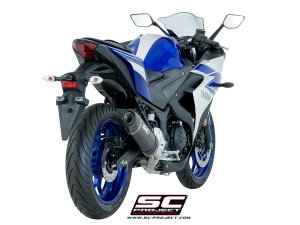 Yamaha YZF R25 SC Project Oval Full Sistem Egzoz