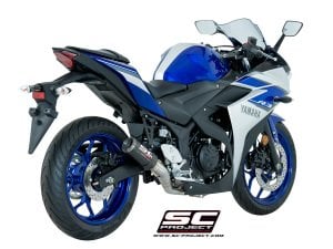 Yamaha YZF R25 SC Project CR-T Full Sistem Egzoz