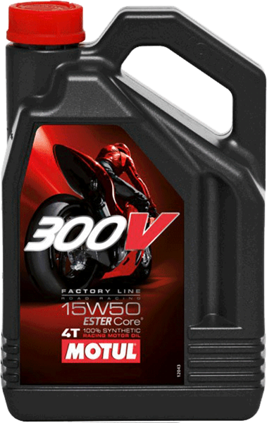 Motul 300V 15W50 4 Zamanlı Motosiklet Yağı (4L)