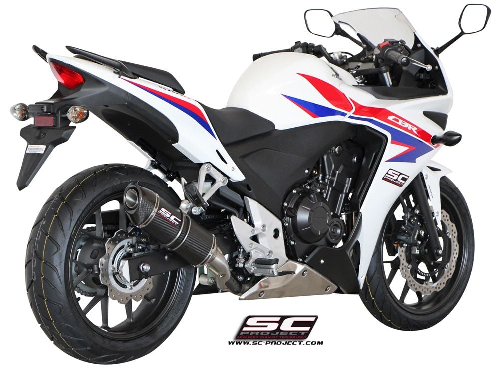 Honda CBR 500 R SC Project Oval Slip On Egzoz - Karbon