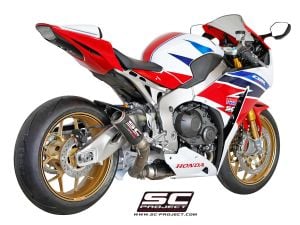 Honda CBR 1000 RR / SP SC Project CR-T Slip On Karbon Egzoz + Titanyum Ara Boru