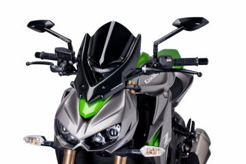 Kawasaki 2014 Z1000 Puig Touring Model Ön Siperlik Camı Siyah 7514N