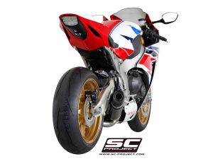 Honda CBR 1000 RR / SP SC Project Oval Slip On Egzoz - Mat Karbon