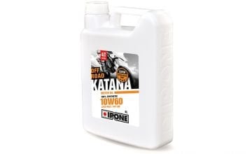 IPONE Katana OFF-ROAD (10W60) 4T esterli %100 sentetik Off-Road&Enduro Motor Yağı (4L)