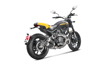 Ducati Scrambler 15/- Akrapovic Slip-On Line (Titanium) Egzoz