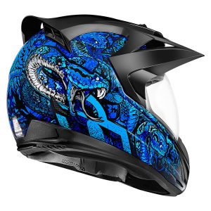 icon Variant Cottonmouth - Blue Kask