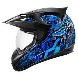 icon Variant Cottonmouth - Blue Kask