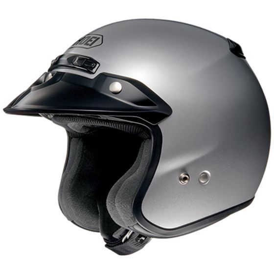 Shoei RJ Platinum-R Pearl Light Silver, Face Kask