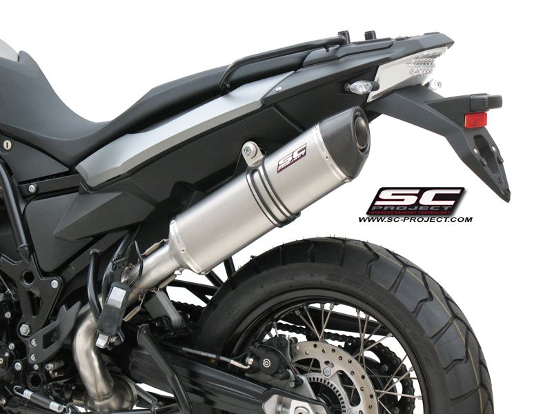 Bmw  F 800 GS SC Project Oval Egzoz - Titanyum