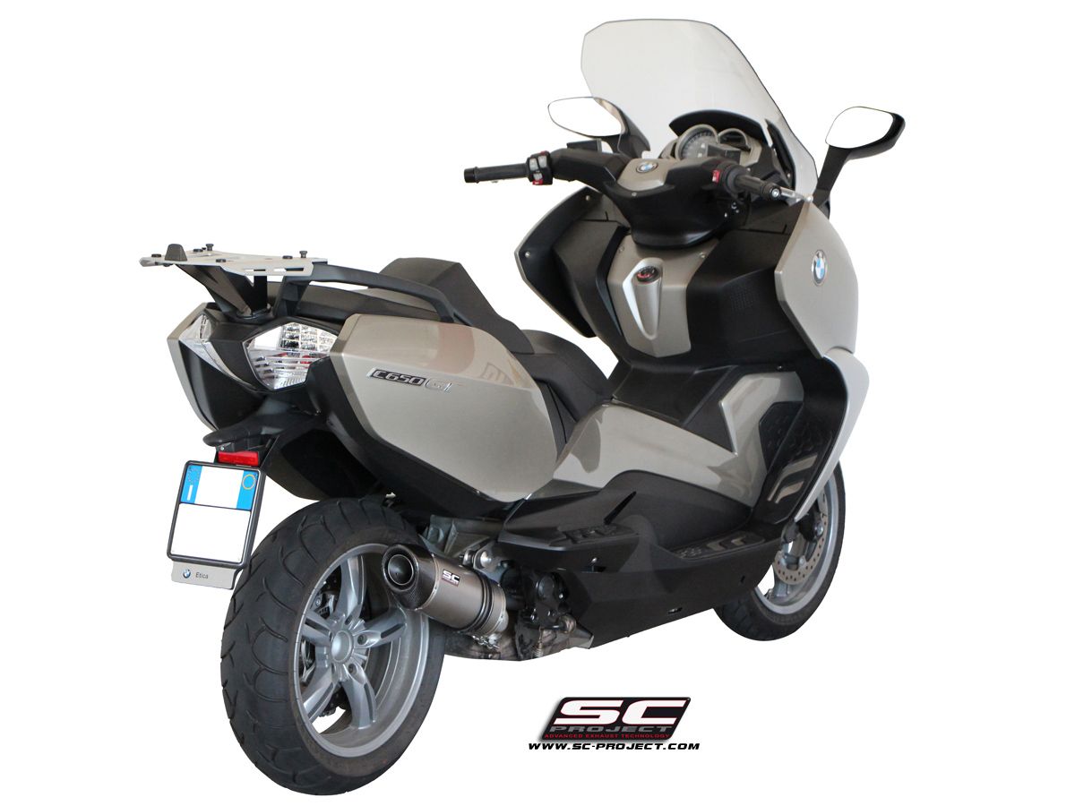 Bmw C 650 GT SC Project Oval Slip On Egzoz - Titanyum