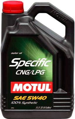 Motul Specific CNG/LPG 5W40 (5L) Motor Yağı