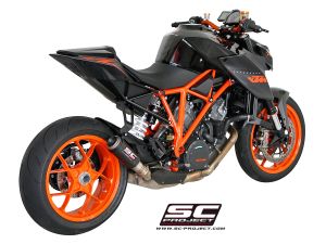 Ktm 1290 Super Duke SC Project CR-T Slip On Egzoz - Karbon