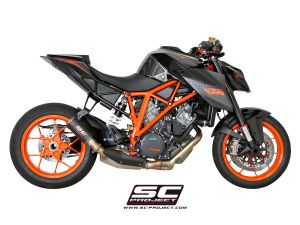 Ktm 1290 Super Duke SC Project CR-T Slip On Egzoz - Karbon