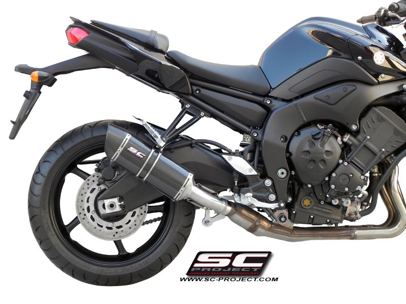 Yamaha Fazer 8 / Fz8 SC Project Oval Slip On Egzoz - Carbon