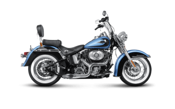 Harley Davidson Softail Fat Boy FLSTF 2007-2014 Open Line (Krom) Akrapoviç Egzoz