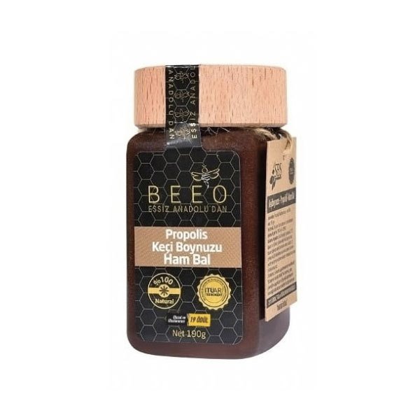 Beeo Propolis Keçiboynuzu Ham Bal 190 gr