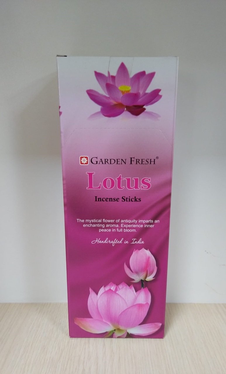 Garden Fresh Lotus Kokulu Çubuk Tütsü İncense Sticks (120 Adet)