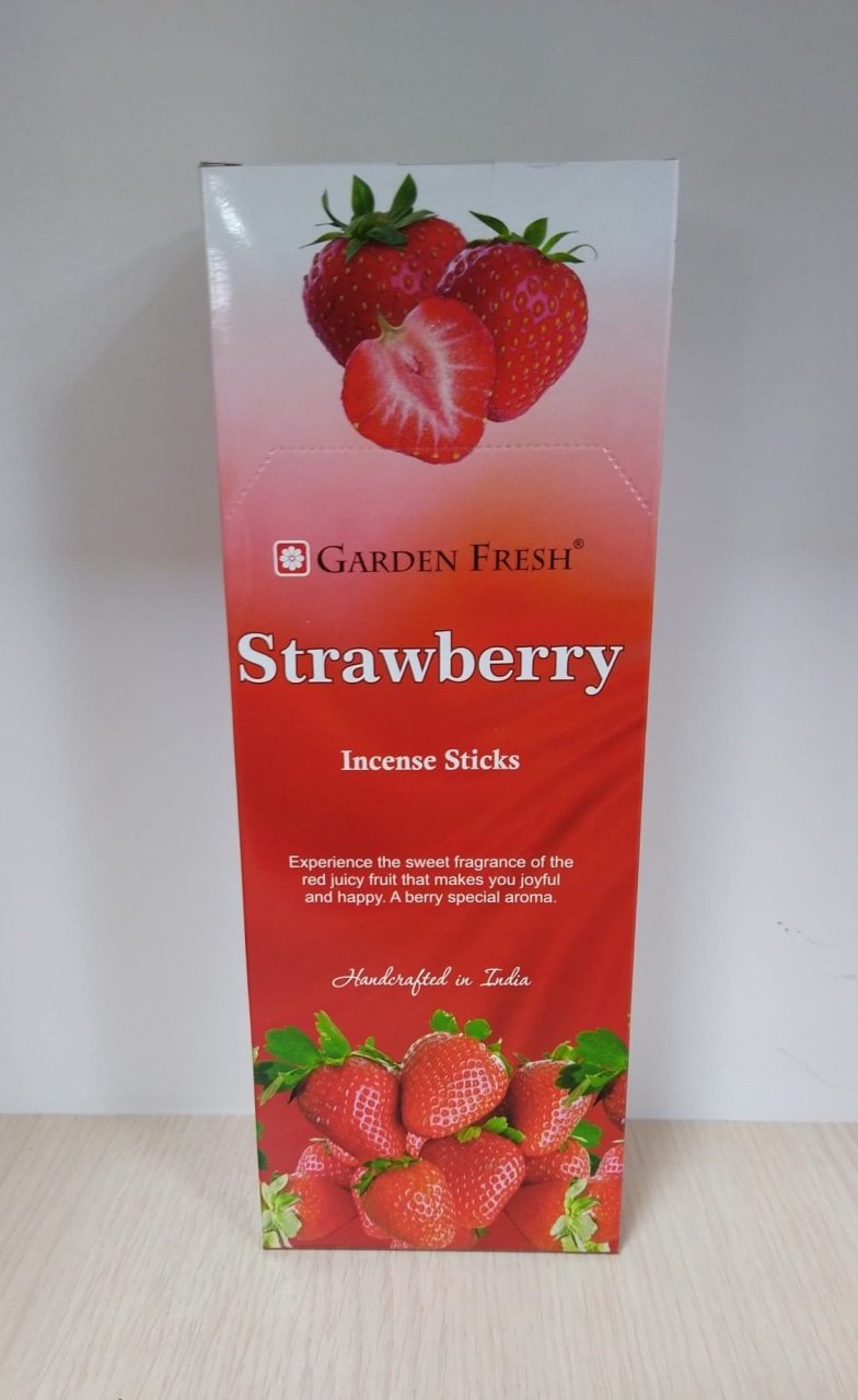 Garden Fresh Strawberry Kokulu Çubuk Tütsü İncense Sticks (120 Adet)