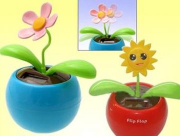 Flip Flap Güneş Enerjili Çiçek