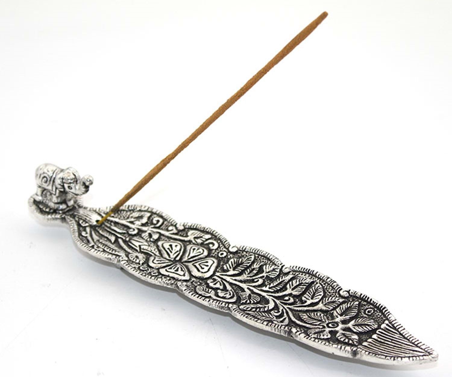Dekoratif Metal Fil Tasarımlı Çubuk Tütsülük (22cm)