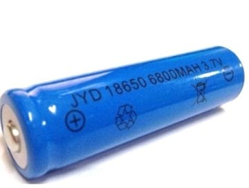 18650 Battery 6800mah 3.7v li-ion Şarjlı Pil