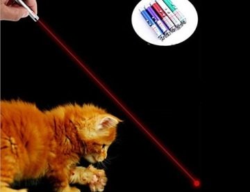 3 in 1 Kedi Köpek Oyuncağı Lazer Pointer Işık