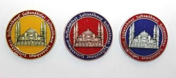 Otantik Sultan Ahmet Tasarım Magnet  (7.5cm)