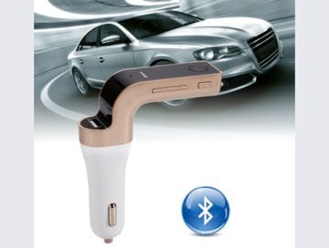 CarG7 Bluetooth Araç Kiti FM Transmitter  (USB MicroSD)