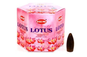 Hem Lotus Back Flow (Geri Akış) Cones Konik Tütsü (480 Adet)