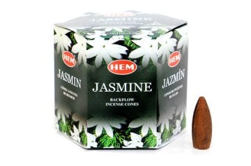 Hem Jasmine Back Flow (Geri Akış) Cones Konik Tütsü (480 Adet)