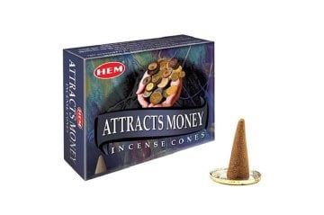 Hem Attracts Money Cones Kokulu Konik Tütsü (120 Adet)