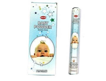 Hem Aromatik Baby Powder (Bebek Pudrası) Tütsü (120 Adet)