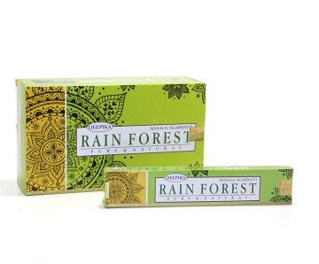 Deepika Rain Forest Masala Agarbatti Pure & Natural Çubuk Tütsü (240 Adet)