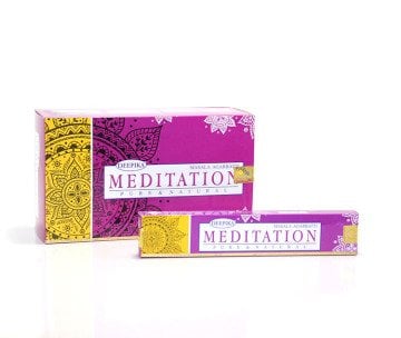 Deepika Meditation Masala Agarbatti Pure & Natural Çubuk Tütsü (240 Adet)