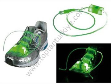 Işıklı Ayakkabı Bağcığı Fiber Optik