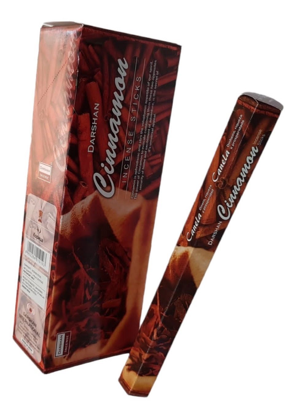 Darshan Cinnamon Çubuk Tütsü İncense Sticks (120 Adet)