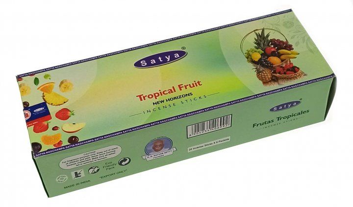 Satya Tropical Fruit (Tropikal Meyve) Çubuk Tütsü (120 Adet)