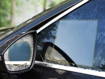 Araba Cam ve Ayna Yağmur Kaydırıcı Film