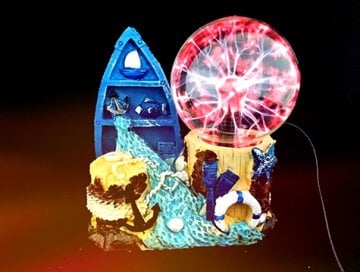 Marin Sihirli Plazma Işık Küresi Gece Lambası